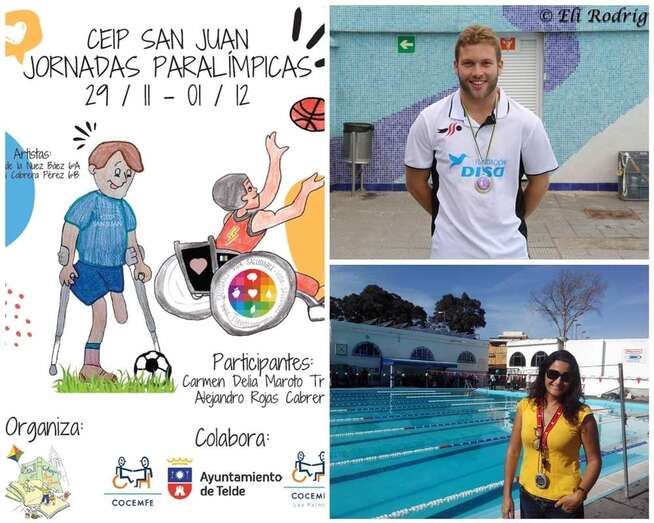 Cartel de las ornadas y fotos de los participantes/TA.